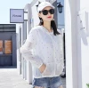 Ms. Xia's sun-protective clothing is a thin, UV-resistant, quick-drying printed sun-protective garment and a short hooded skin jacket details Picture